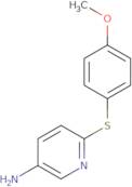 6-[(4-Methoxyphenyl)sulfanyl]-3-pyridinylamine