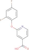 2-(2,4-Difluorophenoxy)pyridine-4-carboxylic acid