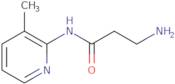 3-Amino-N-(3-methylpyridin-2-yl)propanamide