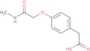 2-{4-[(Methylcarbamoyl)methoxy]phenyl}acetic acid