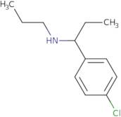 [1-(4-Chlorophenyl)propyl](propyl)amine