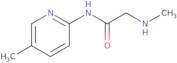 2-(Methylamino)-N-(5-methylpyridin-2-yl)acetamide