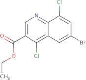 Ethyl 6-bromo-4,8-dichloroquinoline-3-carboxylate