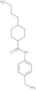 N-[4-(Aminomethyl)phenyl]-4-butylcyclohexane-1-carboxamide