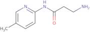 3-Amino-N-(5-methylpyridin-2-yl)propanamide