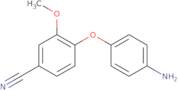 4-(4-Aminophenoxy)-3-methoxybenzonitrile