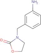 3-[(3-Aminophenyl)methyl]-1,3-oxazolidin-2-one