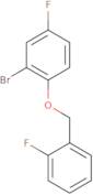 2-Bromo-4-fluoro-1-(2-fluorobenzyloxy)benzene