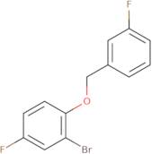 2-Bromo-4-fluoro-1-(3-fluorobenzyloxy)benzene
