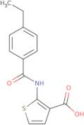 2-(4-Ethylbenzamido)thiophene-3-carboxylic acid