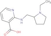 2-{[(1-Ethylpyrrolidin-2-yl)methyl]amino}pyridine-3-carboxylic acid