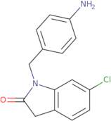 1-[(4-Aminophenyl)methyl]-6-chloro-2,3-dihydro-1H-indol-2-one