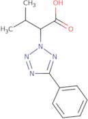 3-Methyl-2-(5-phenyl-2H-1,2,3,4-tetrazol-2-yl)butanoic acid