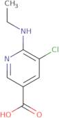 5-Chloro-6-(ethylamino)pyridine-3-carboxylic acid
