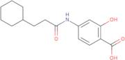 4-(3-Cyclohexylpropanamido)-2-hydroxybenzoic acid