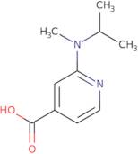 2-[Methyl(propan-2-yl)amino]pyridine-4-carboxylic acid