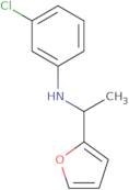 3-Chloro-N-[1-(furan-2-yl)ethyl]aniline