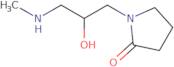 1-[2-Hydroxy-3-(methylamino)propyl]pyrrolidin-2-one