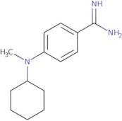 4-[Cyclohexyl(methyl)amino]benzene-1-carboximidamide