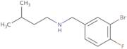 [(3-Bromo-4-fluorophenyl)methyl](3-methylbutyl)amine