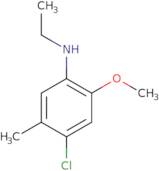 4-Chloro-N-ethyl-2-methoxy-5-methylaniline