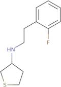 N-[2-(2-Fluorophenyl)ethyl]thiolan-3-amine