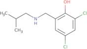 2,4-Dichloro-6-{[(2-methylpropyl)amino]methyl}phenol