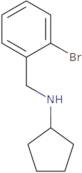 N-[(2-Bromophenyl)methyl]cyclopentanamine