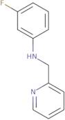 3-Fluoro-N-(pyridin-2-ylmethyl)aniline