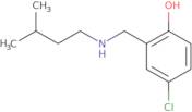 4-Chloro-2-{[(3-methylbutyl)amino]methyl}phenol