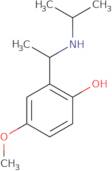 4-Methoxy-2-{1-[(propan-2-yl)amino]ethyl}phenol