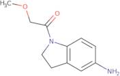 1-(5-Amino-2,3-dihydro-1H-indol-1-yl)-2-methoxyethan-1-one