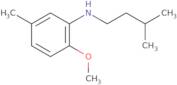 2-Methoxy-5-methyl-N-(3-methylbutyl)aniline