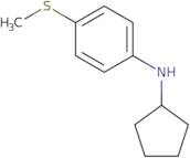 N-Cyclopentyl-4-(methylsulfanyl)aniline