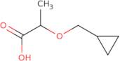 2-(Cyclopropylmethoxy)propanoic acid