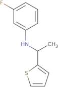 3-Fluoro-N-[1-(thiophen-2-yl)ethyl]aniline