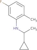 N-(1-Cyclopropylethyl)-5-fluoro-2-methylaniline