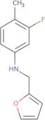 3-Fluoro-N-(furan-2-ylmethyl)-4-methylaniline