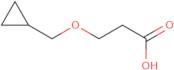 3-(Cyclopropylmethoxy)propanoic acid