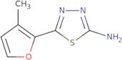 5-(3-Methylfuran-2-yl)-1,3,4-thiadiazol-2-amine