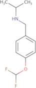 {[4-(Difluoromethoxy)phenyl]methyl}(propan-2-yl)amine