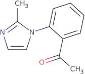 1-[2-(2-Methylimidazol-1-yl)phenyl]ethanone