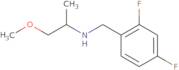 [(2,4-Difluorophenyl)methyl](1-methoxypropan-2-yl)amine