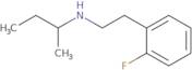 (Butan-2-yl)[2-(2-fluorophenyl)ethyl]amine
