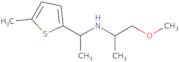 (1-Methoxypropan-2-yl)[1-(5-methylthiophen-2-yl)ethyl]amine