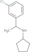 N-[1-(3-Chlorophenyl)ethyl]cyclopentanamine