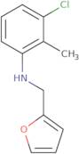 3-Chloro-N-(furan-2-ylmethyl)-2-methylaniline