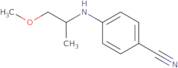 4-[(1-Methoxypropan-2-yl)amino]benzonitrile