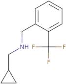 (Cyclopropylmethyl)({[2-(trifluoromethyl)phenyl]methyl})amine