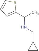 (Cyclopropylmethyl)[1-(thiophen-2-yl)ethyl]amine